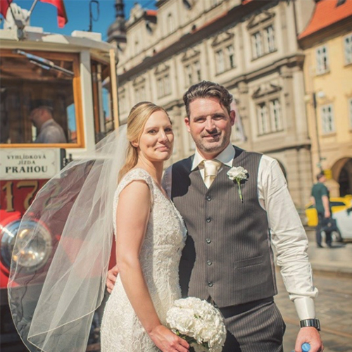 Alicia & Gary - Weddings in Prague - Julie May
