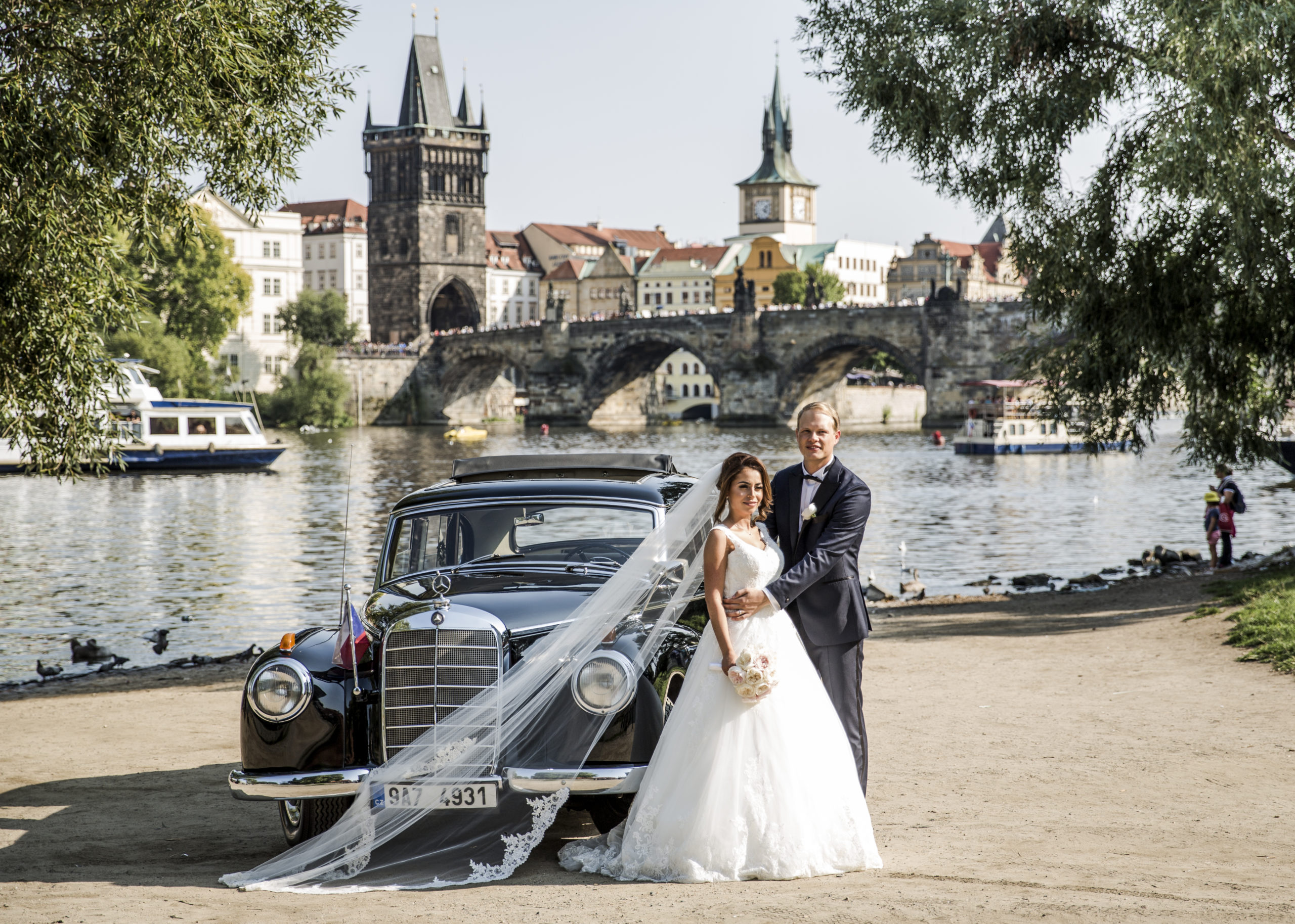 Klementinum & Hotel Hilton - Weddings in Prague - Julie May