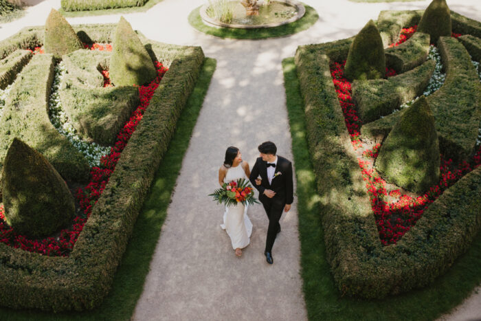 Vrtba gardens & Augustine hotel - Weddings in Prague - Julie May