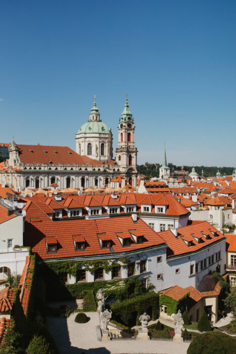 Vrtba gardens & Augustine hotel - Weddings in Prague - Julie May