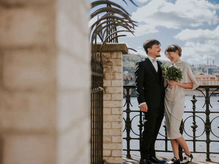 Klementinum & W restaurant - Weddings in Prague - Julie May