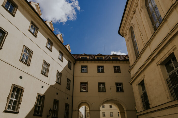 Klementinum & W restaurant - Weddings in Prague - Julie May