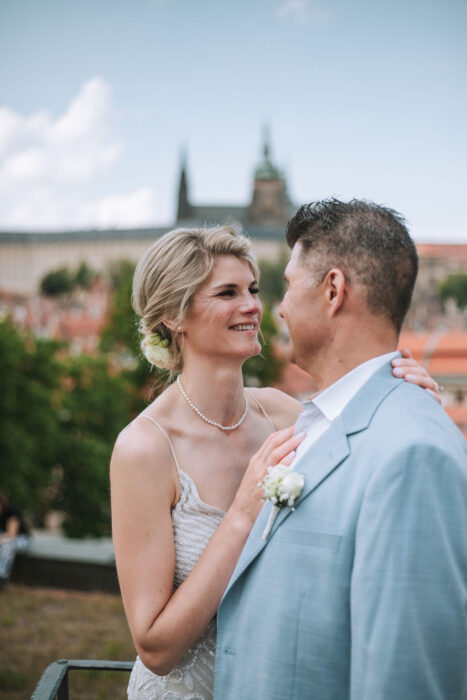 Vrtba gardens - Weddings in Prague - Julie May