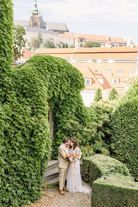 Vrtba gardens & Augustine - Weddings in Prague - Julie May