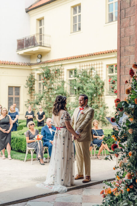 Vrtba gardens & Augustine - Weddings in Prague - Julie May