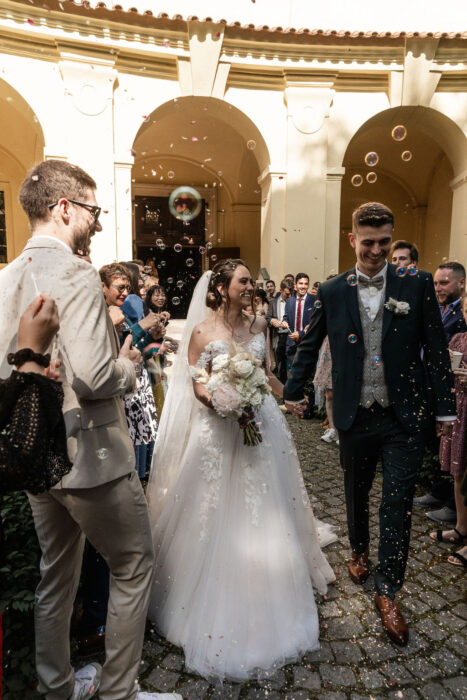 Church St. Catherine of Alexandria & Na Kmíně - Weddings in Prague - Julie May