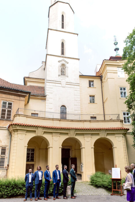 Church St. Catherine of Alexandria & Na Kmíně - Weddings in Prague - Julie May