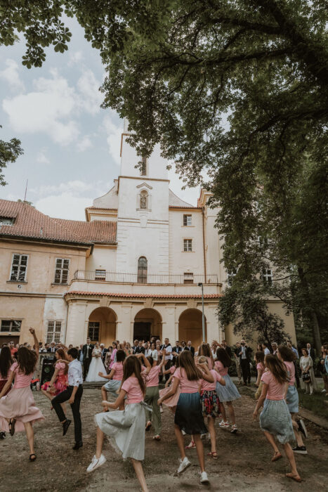 Church St. Catherine of Alexandria & Na Kmíně - Weddings in Prague - Julie May