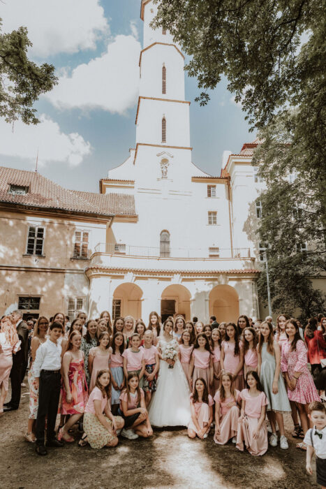 Church St. Catherine of Alexandria & Na Kmíně - Weddings in Prague - Julie May