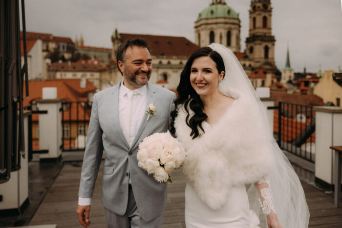 Church of Saint Agnes  & Lobkowicz castle - Weddings in Prague - Julie May