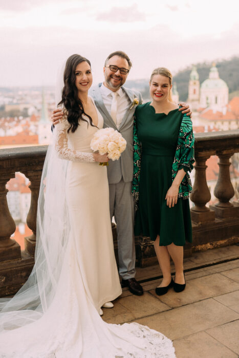 Church of Saint Agnes  & Lobkowicz castle - Weddings in Prague - Julie May