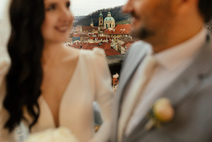 Church of Saint Agnes  & Lobkowicz castle - Weddings in Prague - Julie May